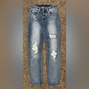 Judy Blue Distressed Skinny Jeans